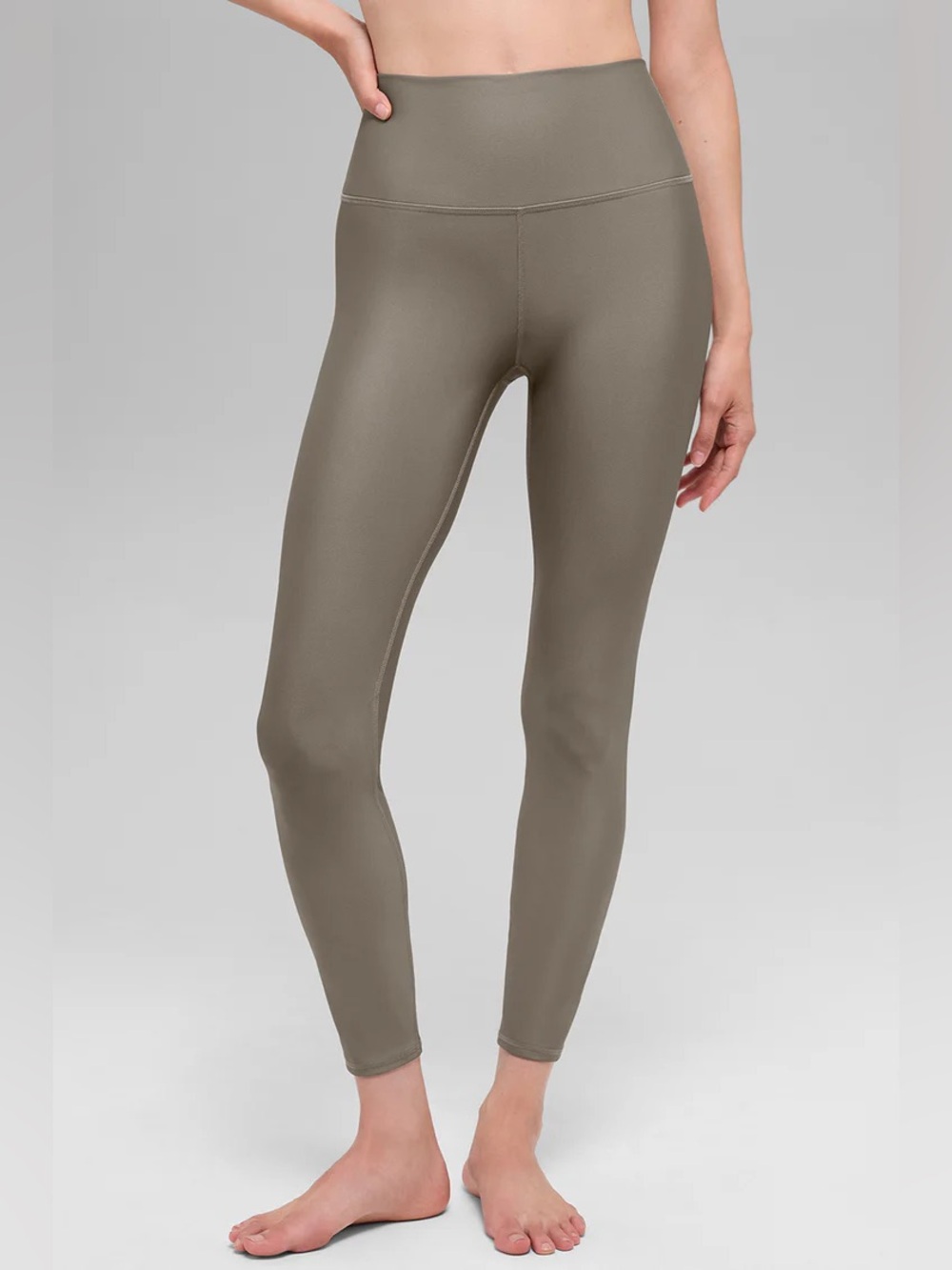ALO Yoga Airlift High-Rise Leggings Light Cocoa M New